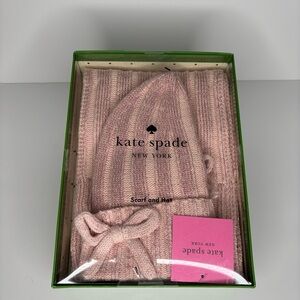 Kate Spade Hat and Scarf Gift Set